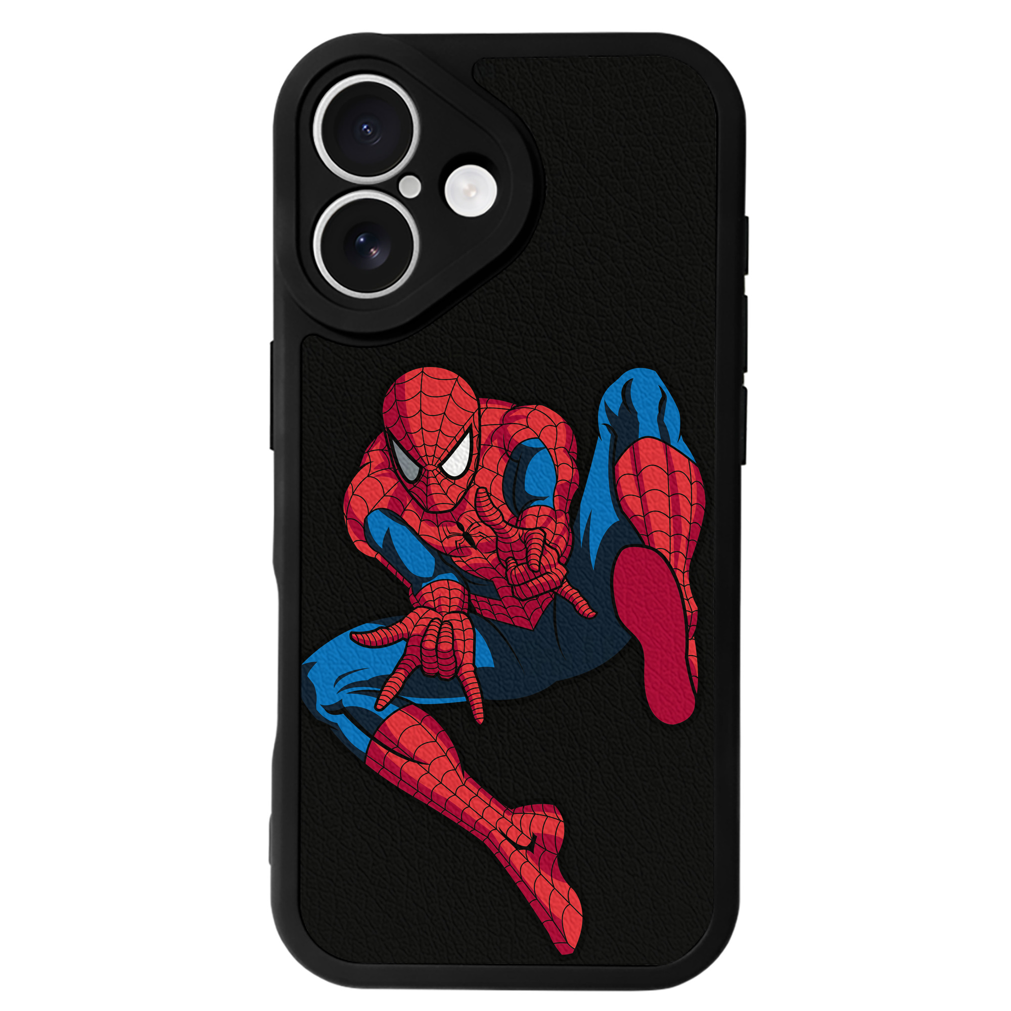 （画像用） アベンジャーズ The Avengers 【iPhone 16シリーズ対応】シリコンスマホケース（レザー調） 材質：シリコン
